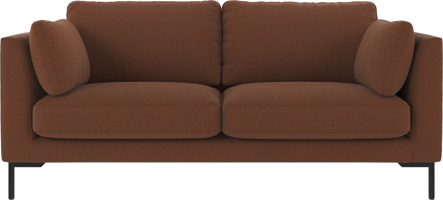Personers Sofa Rowico Corwin Rita Rød Sort B190d98h83