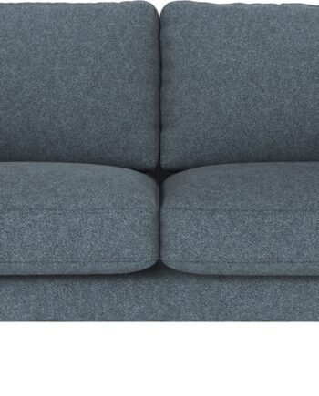 Personers Sofa Rowico Corwin Stofsofa Bobby Mellemblå Fsc Certificeret Træramme Sort Metalben H83xb190xd98