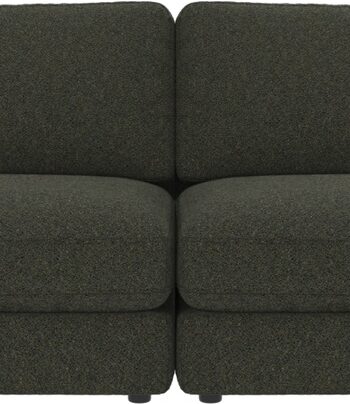Personers Sofa Rowico Duncan Alice 162 Grøn Stof Modulopbygget Nordisk Design 258x103x78