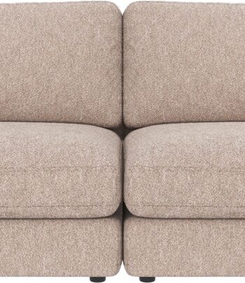 Personers Sofa Rowico Duncan Lysebeige Alice Stof Med Koldskum Modulopbygning B258xd103xh78