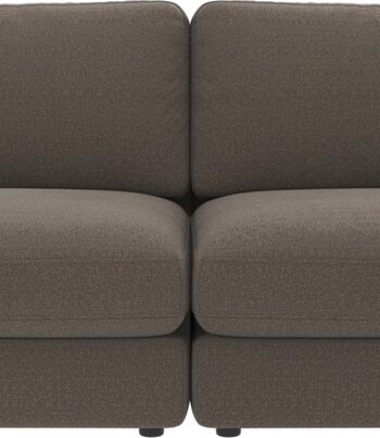Personers Sofa Rowico Duncan Mellemgrå Rita Polyester Skandinavisk Design Slidstærkt Stof Zigzag Fjedre Koldskum Fsc Certificeret Ramme