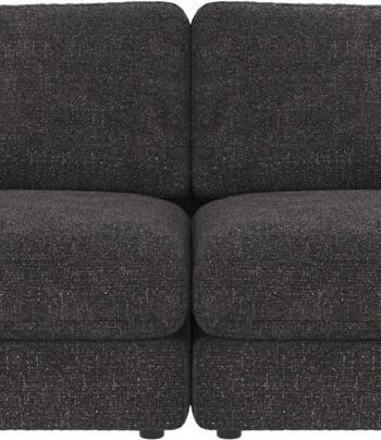 Personers Sofa Rowico Duncan Mørkegrå Robin Stof Skandinavisk Minimalisme