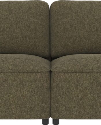 Personers Sofa Rowico Norris Brenda Dybgrøn 100 Polyester Skandinavisk Design B226d102h80