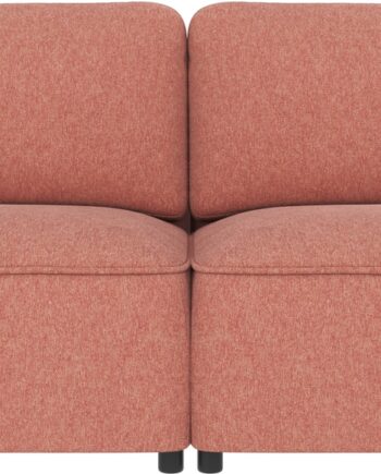 Personers Sofa Rowico Norris Brenda Polyesterstof Rød 226 Bred