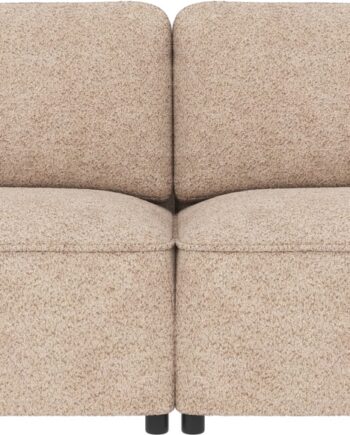 Personers Sofa Rowico Norris Tremandssofa Lysebeige Chenille Anna Stof Fsc Mix Stel 226x102x80