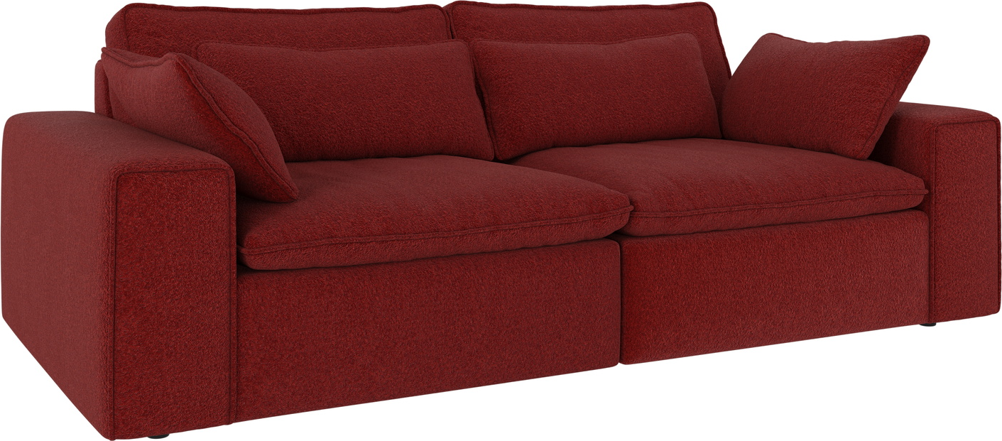 Personers Sofa Rowico Rawlins Anna Rød Polyesterstof 226x116x85
