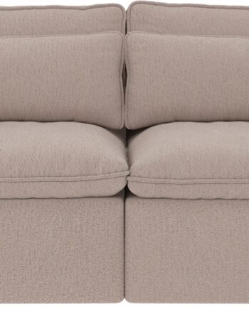 Personers Sofa Rowico Rawlins Lysebeige Stof