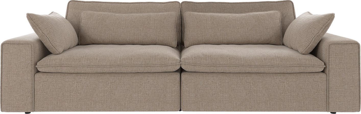 Personers Sofa Rowico Rawlins Maxi Gråbeige Polyester Nordisk Design H85xb259xd116 Fsc Mix