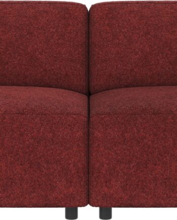 Personers Sofa Rowico Willard Anna Rød Tekstil B236 D98 H70