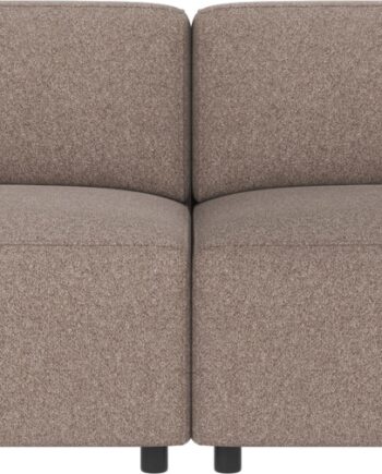 Personers Sofa Rowico Willard Beige Polyester Brenda Modulopbygget Skandinavisk Design 70x236x98