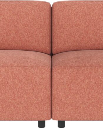 Personers Sofa Rowico Willard Brenda 100 Polyester Rød Fsc Mix Stel 70236 Modulopbygget