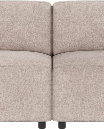 Personers Sofa Rowico Willard Greg Lysegrå Stof Modulopbygget