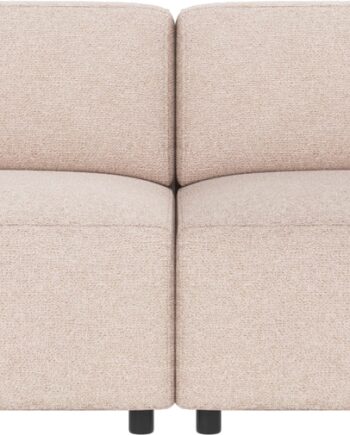 Personers Sofa Rowico Willard Lysebeige Max Stof Med Fsc Mix Ramme Nozag Fjedre Koldskum Modulopbygning