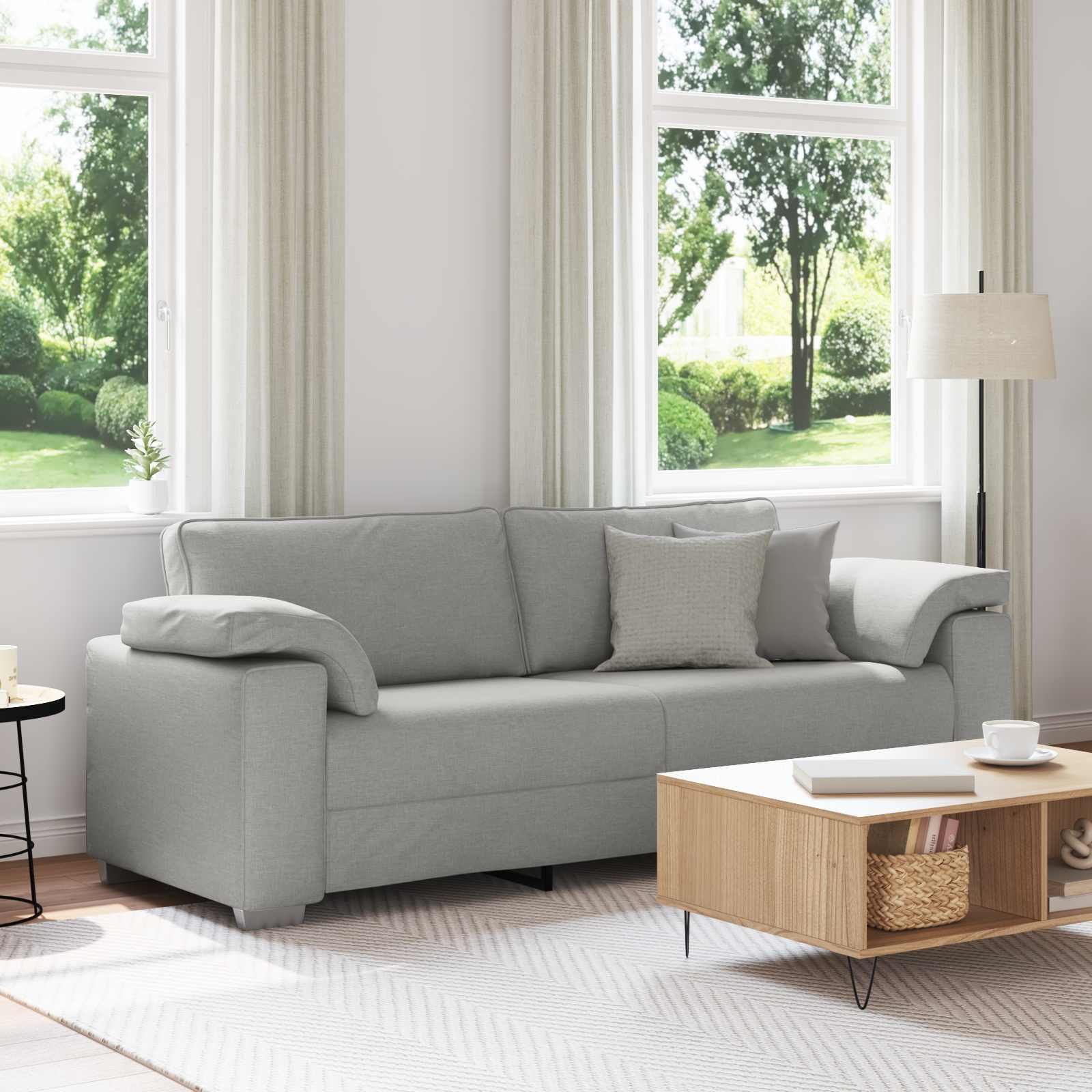 Personers Sofa Skygrå 220 Stof