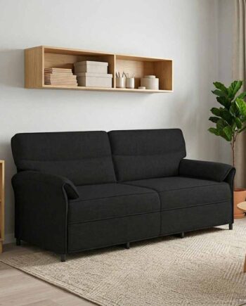 Personers Sofa Sort 198 Stof