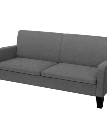 Personers Sofa Stof 180   Mørkegrå