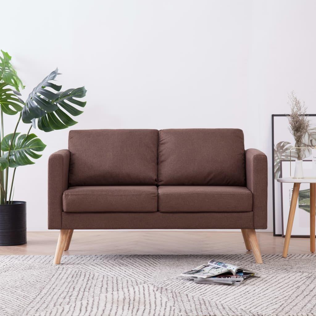 Personers Sofa Stof Brun