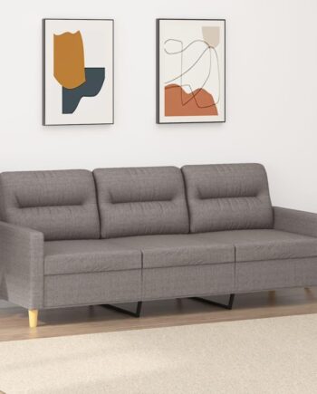 Personers Sofa Stof Gråbrun 180 Sædebredde