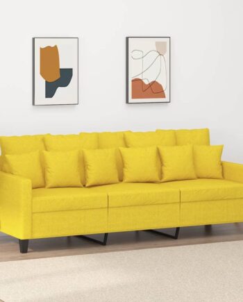 Personers Sofa Stof Lysegul 198