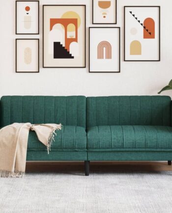 Personers Sofa Stof Mørkegrøn