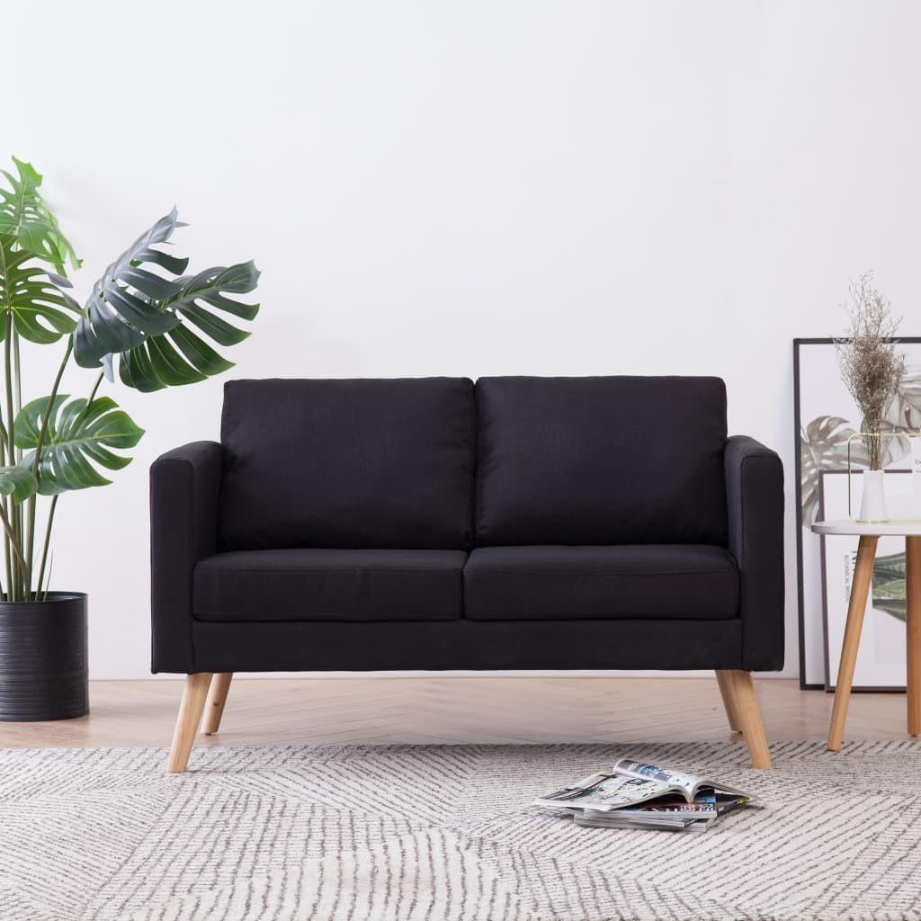 Personers Sofa Stof Sort