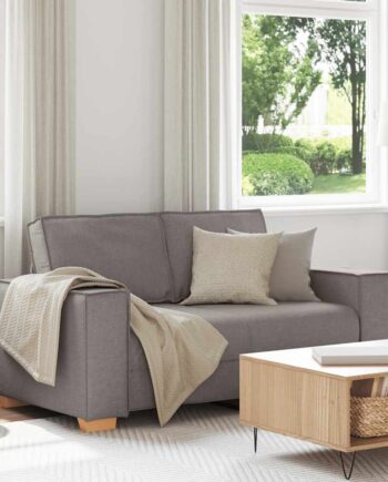 Personers Sofa Taupe 160x78x84 Stof