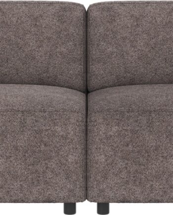 Personers Sofa Tremandssofa Rowico Willard Anna Stof Mørkegrå 236x98x70