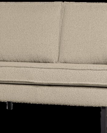 Personers Sofa Woood Rodeo Beige Boucl 150 Bred Højt Benstel Fast Siddekomfort