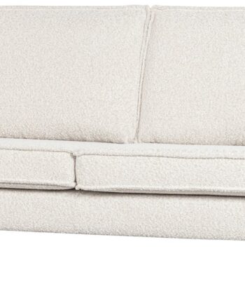 Personers Sofa Woood Rodeo Boucl Natur Fast Siddekomfort Slankt Benstel 85x190x86