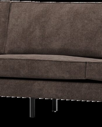 Personers Sofa Woood Rodeo Brun Ribstof Fløjlsagtig Jacquard 100 Polyester Martindale 000 Højt Benstel