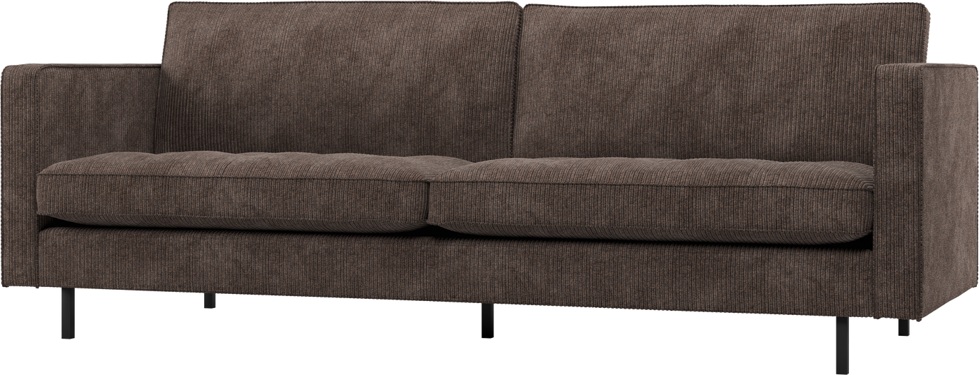 Personers Sofa Woood Rodeo Classic Brunt Ribstof 230