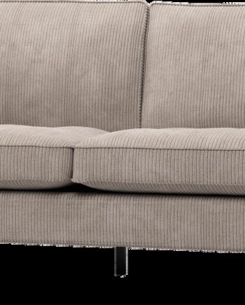 Personers Sofa Woood Rodeo Classic Mørk Sand Ribstof Fast Siddekomfort B230 D88 H83
