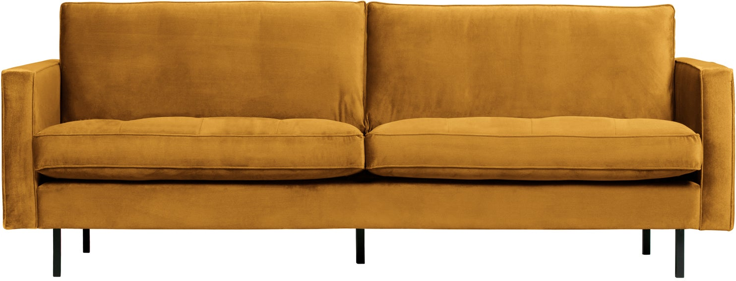 Personers Sofa Woood Rodeo Classic Velour Oker B230