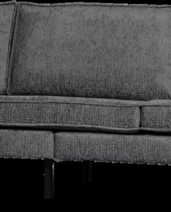 Personers Sofa Woood Rodeo Grå Struktureret Velour Moderne Højt Stel 277