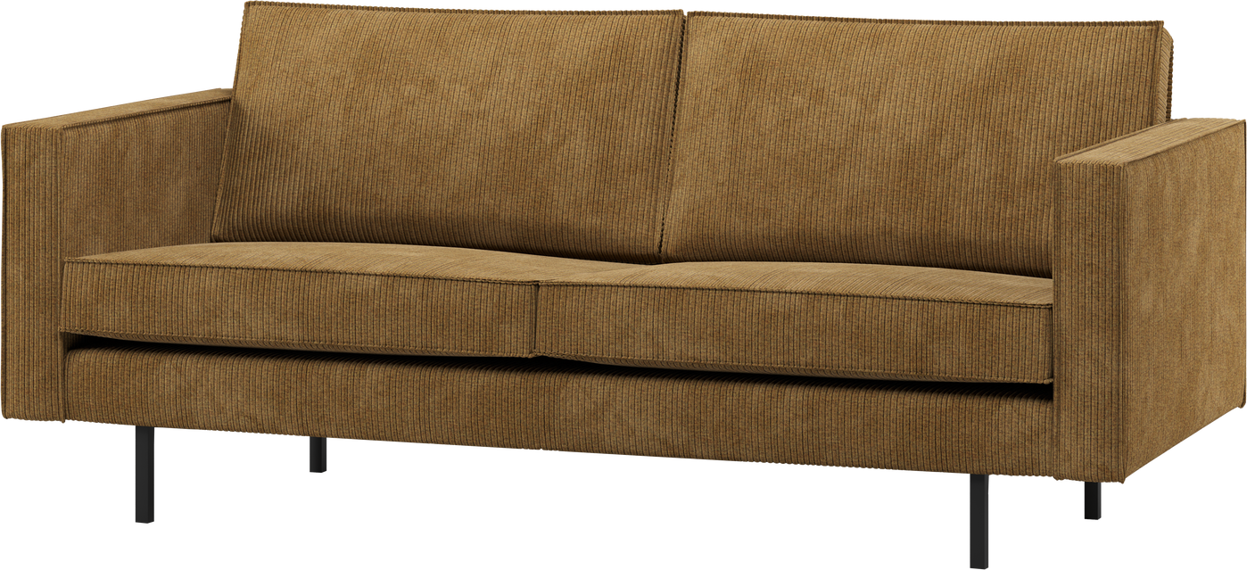 Personers Sofa Woood Rodeo Honninggul Remy Rib Polyester 190