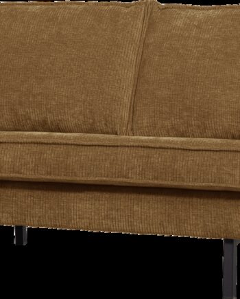 Personers Sofa Woood Rodeo Honninggul Remy Ribstof 150x86x85