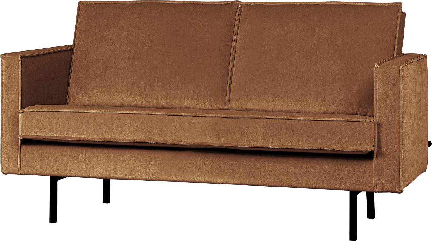 Personers Sofa Woood Rodeo Honninggul Velour 150