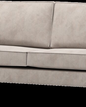 Personers Sofa Woood Rodeo Jacquardvævet Remy Rib Ribstof Ecru B190 D86 H85
