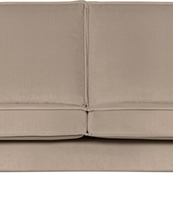 Personers Sofa Woood Rodeo Khaki Velour Fast Komfort Højt Benstel Slidstærk 100 000 Martindale