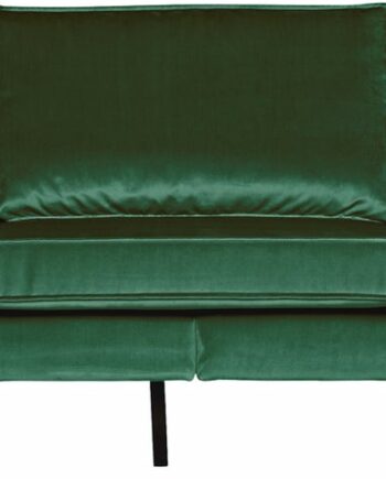 Personers Sofa Woood Rodeo Skovgrøn Fyldig Jarra Velour 277 Høj Metalben Fast Siddekomfort Martindale 100000