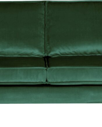 Personers Sofa Woood Rodeo Skovgrøn Velour Høj Benramme Faste Hynder 190