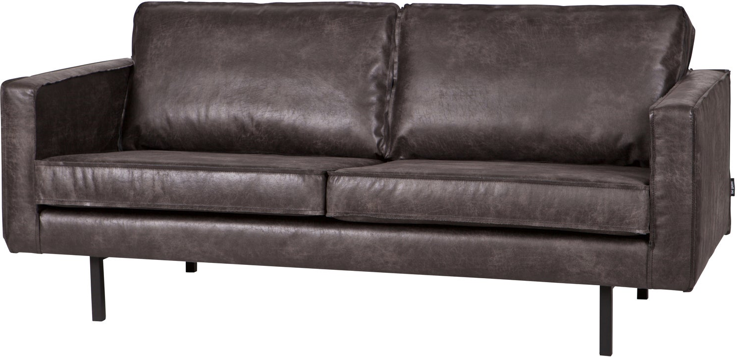 Personers Sofa Woood Rodeo Sort Ecoleather 190