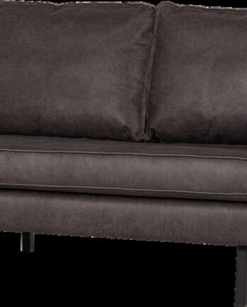 Personers Sofa Woood Rodeo Sort Ecoleder 150