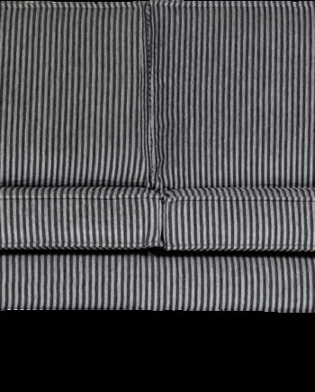 Personers Sofa Woood Rodeo Vævet Stof Sort Grå Fast Siddekomfort H85b190d86
