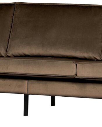Personers Sofa Woood Rodeo Velour Taupe B277 D86 H85 Slidstærk