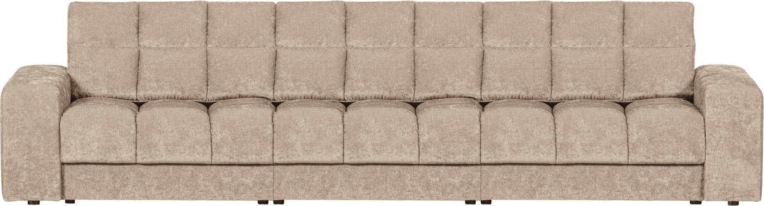 Personers Sofa Woood Second Date Polyester Nougat L316xd99xh78