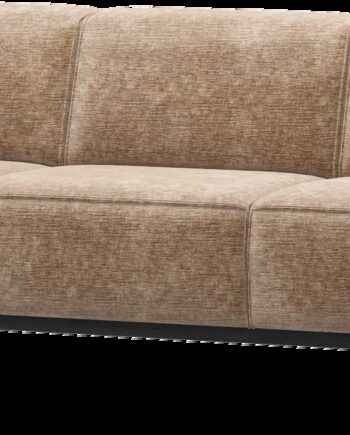 Personers Sofa Woood Statement 230 Taupe Chenillevelour 100 Polyester