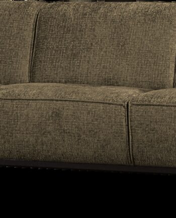 Personers Sofa Woood Statement Grøn Grov Fløjl 100 Polyester B230xd93xh77