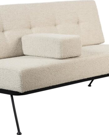 Personers Sofa Zuiver Bowie Lysgrå Stof 135 Bred