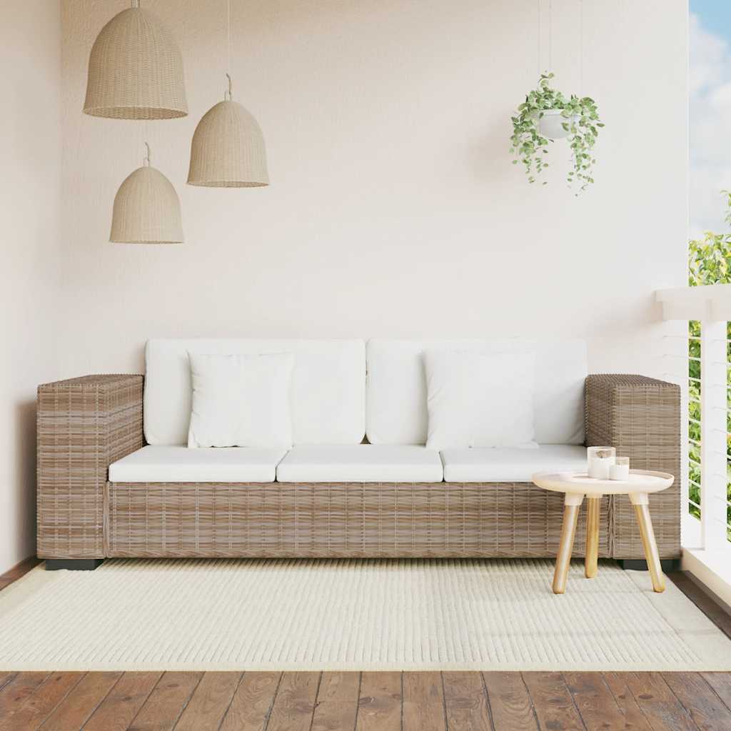 Personers Sofasæt Otte Dele ægte Rattan